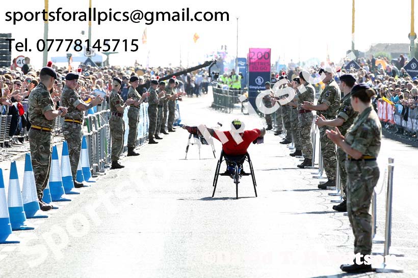Wheelchair Simplyhealth Great North Run. Photo: David T. Hewitson/Sports for All Pics